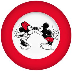 Kiss Sketch, Mickey Mouse, Assiette