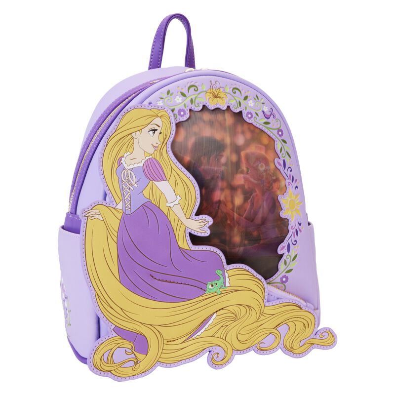 Sac à Dos Loungefly Raiponce Aux Fleurs Pastel – Neuf
