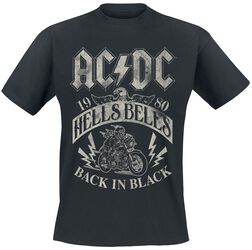 Hells Bells 1980, AC/DC, T-Shirt Manches courtes