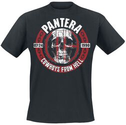 Skull Circle, Pantera, T-Shirt Manches courtes