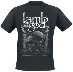 Candle Skull, Lamb Of God, T-Shirt Manches courtes