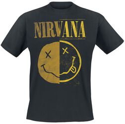 Spliced Smiley, Nirvana, T-Shirt Manches courtes
