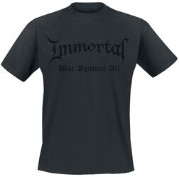 War Against All, Immortal, T-Shirt Manches courtes