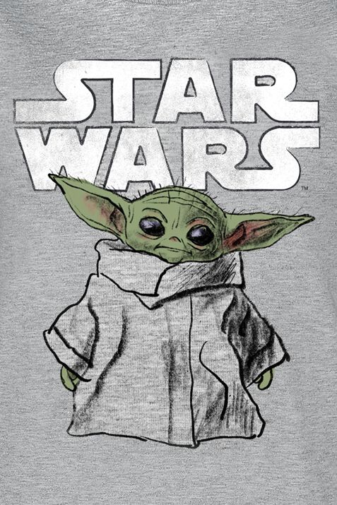 Unisexe Sweat Shirt A Capuche Kaki Star Wars The Mandalorian Croquis Lenfant Bebe Yoda Bebe Garcon 0 24m Bilkvarteret Bebe