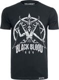 Baphomet, Black Blood by Gothicana, T-Shirt Manches courtes