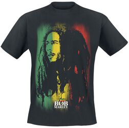 Stare Paint Stripe, Bob Marley, T-Shirt Manches courtes