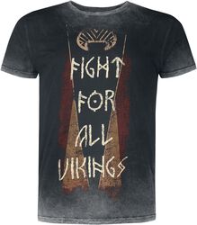 Vikings - Valhalla fight, Vikings, T-Shirt Manches courtes