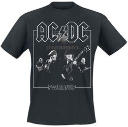 PWRDUP Live, AC/DC, T-Shirt Manches courtes