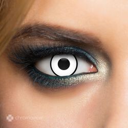 Chromaview White Manson Daily Disposable Contact Lenses, Chromaview, Lentille de contact décorative