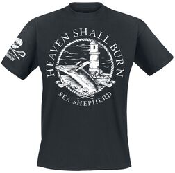 Sea Shepherd Cooperation - For The Oceans, Heaven Shall Burn, T-Shirt Manches courtes