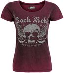 Lace Wing Shirt, Rock Rebel by EMP, T-Shirt Manches courtes