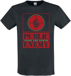 Amplified Collection - Fight The Power Target, Public Enemy, T-Shirt Manches courtes