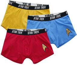 Commander, Star Trek, Lot de Boxers