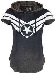 Star, Captain America, T-Shirt Manches courtes