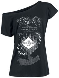 La Carte Du Maraudeur, Harry Potter, T-Shirt Manches courtes