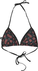 Croix & Roses - Haut de Bikini Imprimé Intégral, Rock Rebel by EMP, Haut de bikini