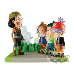 Banpresto - World Collectable Figure Log Stories - Usopp Pirates, One Piece, Figurine de collection