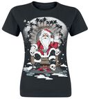 Large Popmerchandising Santa Rules - Heavy Christmas, Large Popmerchandising, T-Shirt Manches courtes
