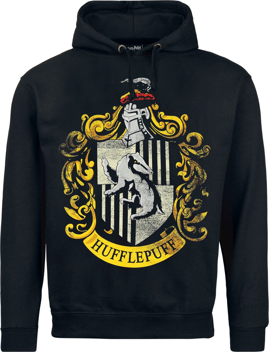 Harry Potter Emblème Hufflepuff' Sweat à Capuche Premium