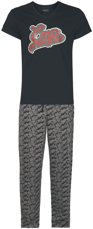Pyjama avec imprimé EMP rétro