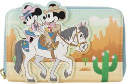 Loungefly - Wild West Mickey & Minnie, Mickey Mouse, Portefeuille