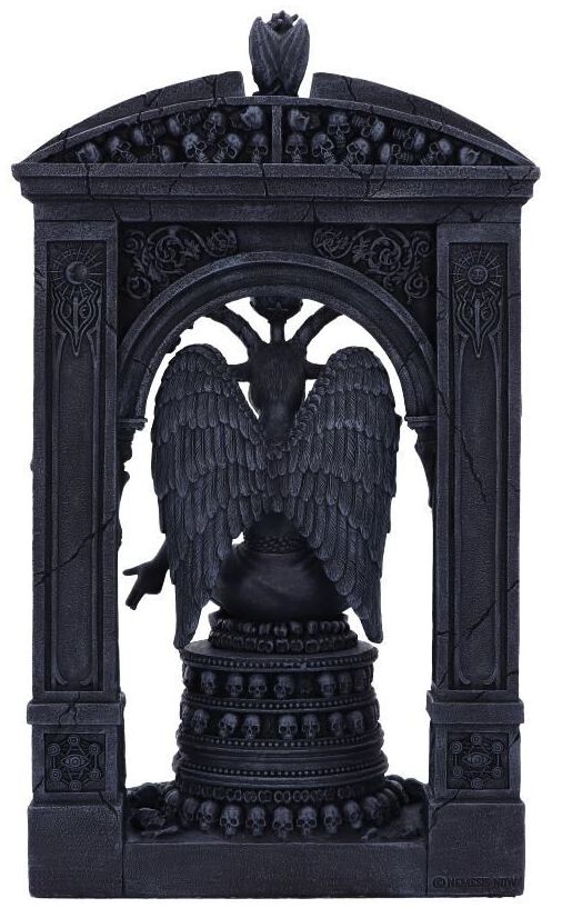 Nemesis Now Spirit Ouija Décoration Tête De Mort Noir 20 Cm