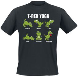 T-Rex Yoga, Tierisch, T-Shirt Manches courtes