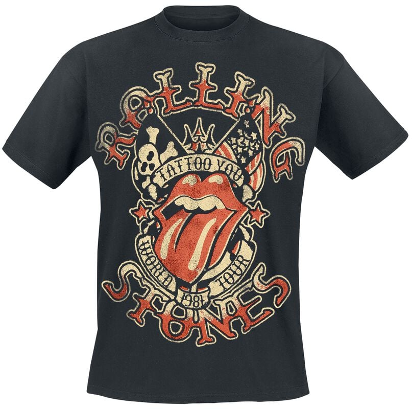 Tattoo You Tour The Rolling Stones TShirt Manches courtes EMP