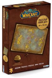Azeroth’s map - Jigsaw puzzle, World Of Warcraft, Puzzle