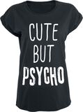 Cute But Psycho, Slogans, T-Shirt Manches courtes