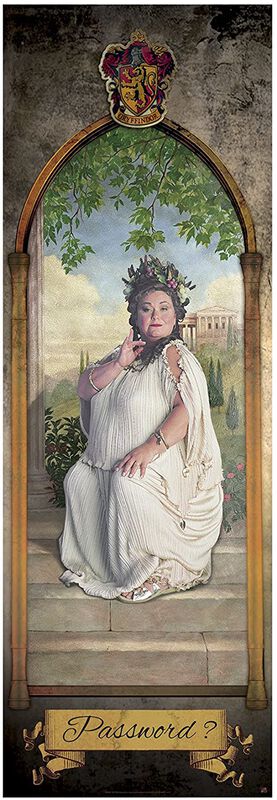 La Grosse Dame - Poster Porte