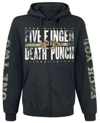 Locked & Loaded, Five Finger Death Punch, Sweat-shirt zippé à capuche