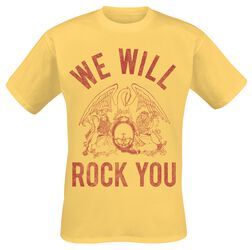 We Will Rock You, Queen, T-Shirt Manches courtes