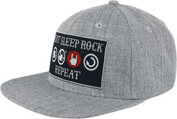 Eat, sleep, rock and repeat baseball cap, Collection Spéciale EMP, Casquette