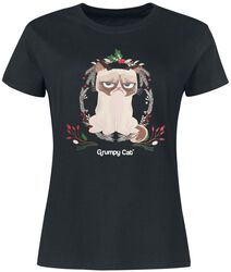Grumpy Christmas, Grumpy Cat, T-Shirt Manches courtes