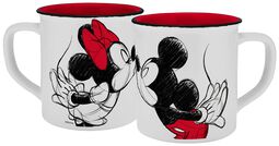 Kiss Sketch, Mickey Mouse, Mug
