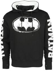 Logo - Usé, Batman, Sweat-shirt à capuche
