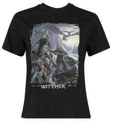 Sea monster, The Witcher, T-Shirt Manches courtes