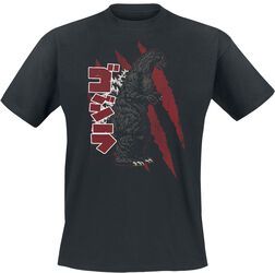 Japanese Monster, Godzilla, T-Shirt Manches courtes