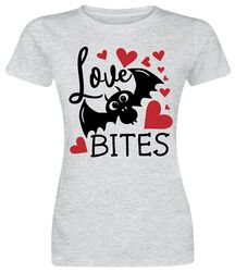 Love bites, Fun Shirt, T-Shirt Manches courtes