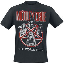 Vintage World Tour, Mötley Crüe, T-Shirt Manches courtes