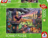 Thomas Kinkade Studios - Disney Dreams Collection - Maleficent, La Belle Au Bois Dormant, Puzzle