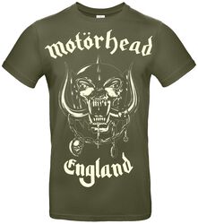 England, Motörhead, T-Shirt Manches courtes