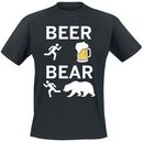 Beer - Bear, Alcohol & Party, T-Shirt Manches courtes
