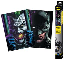 Batman and Joker - Poster 2-Set Chibi Design