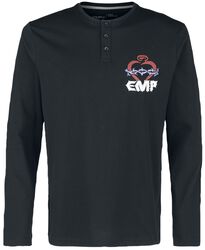 Haut manches longues imprimé EMP, Collection EMP Stage, T-shirt manches longues