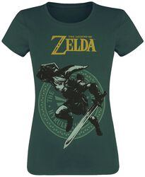 Pose Link, The Legend Of Zelda, T-Shirt Manches courtes