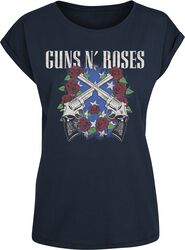 Pistol Wreath, Guns N' Roses, T-Shirt Manches courtes