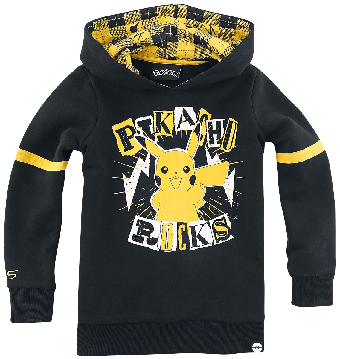 Enfants Pikachu Rocks Pokémon Sweat-Shirt à capuche EMP