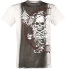 Wings Skulls Shirt, Rock Rebel by EMP, T-Shirt Manches courtes